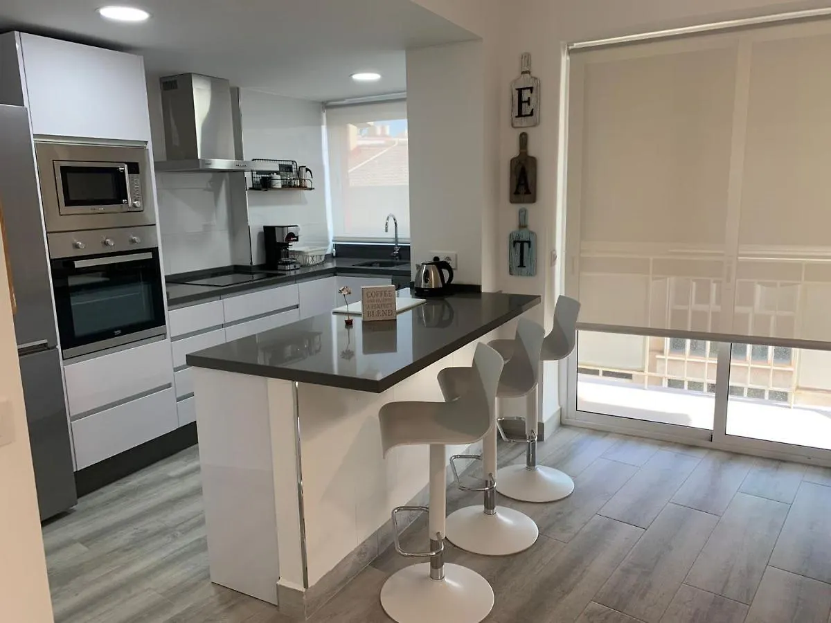 Almansa Shoping & Balcony 3 Bedrooms City Center Spain